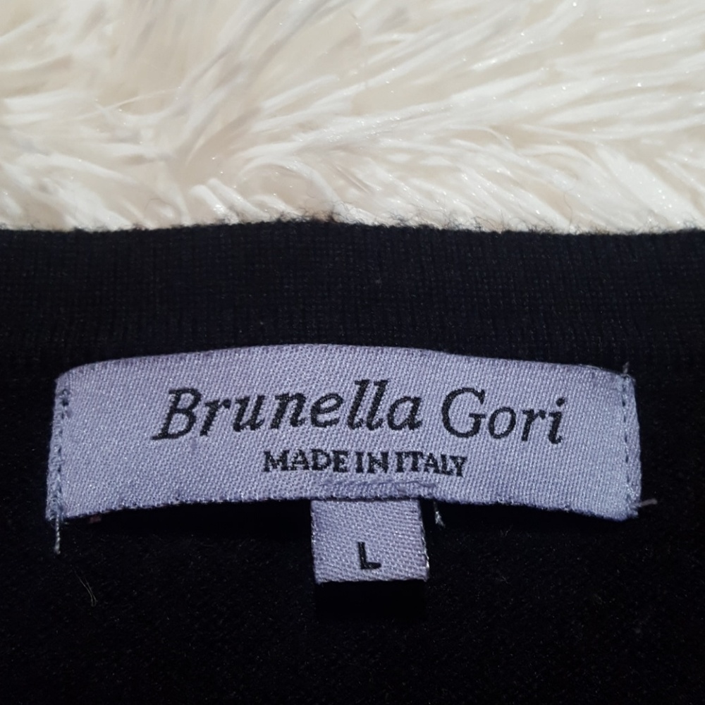 Brunella Gori black wool sweater - Picture 7 of 8